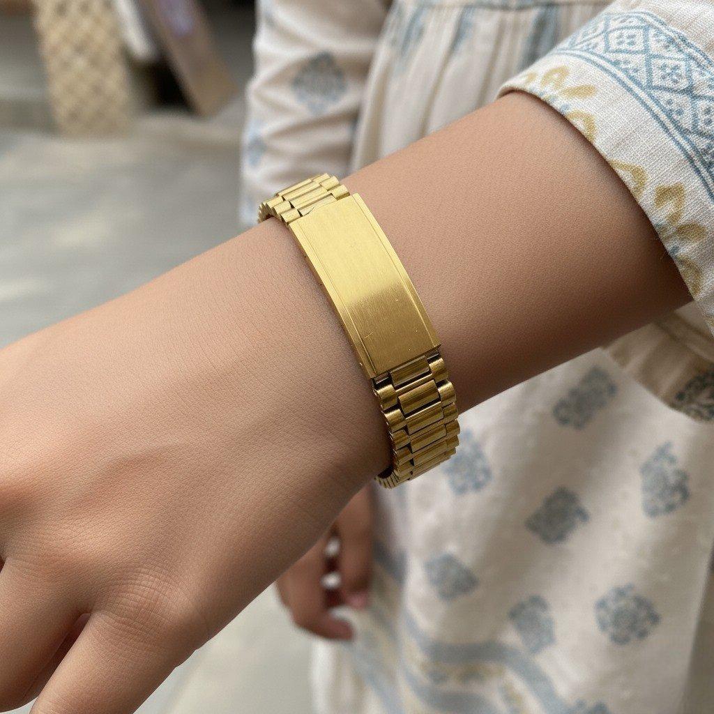 WHL00341 BWS Butterfly Dial Chain Link Watch - WHL