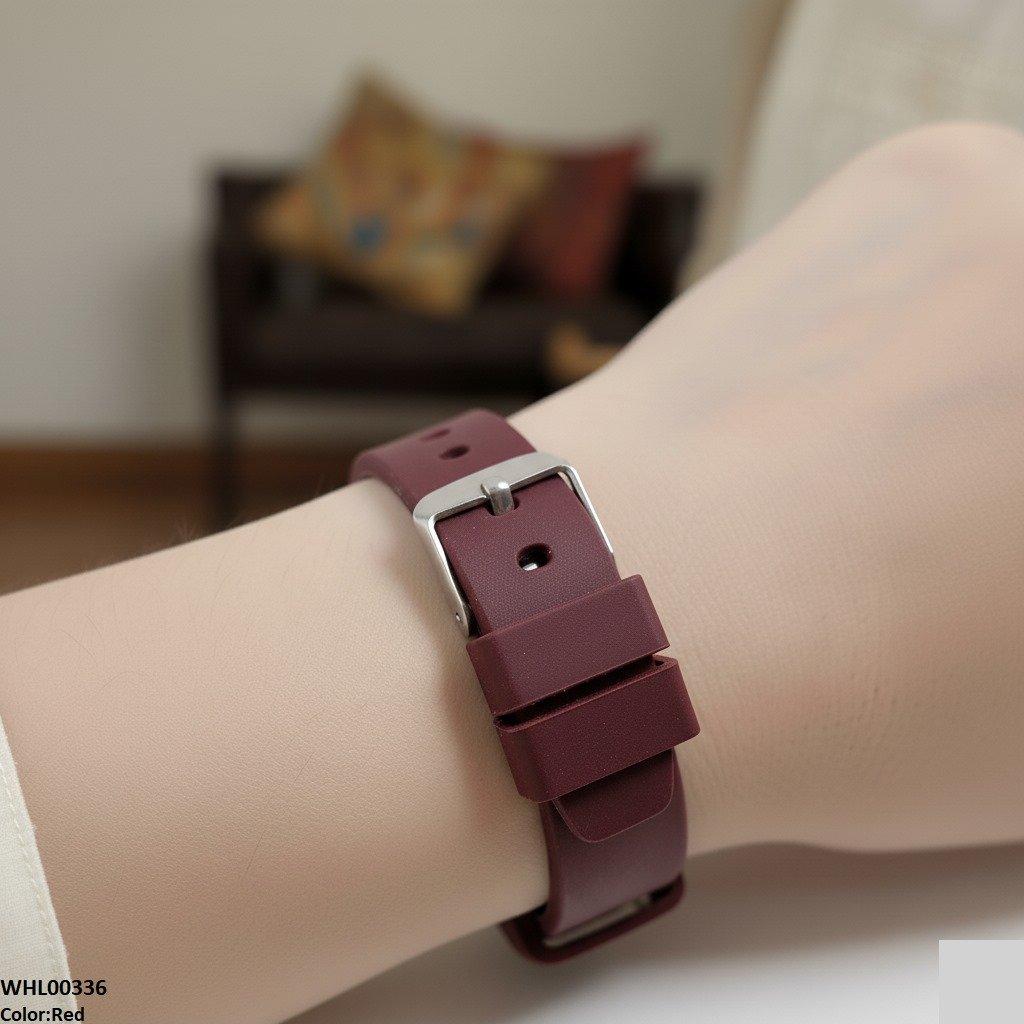 WHL00336 BWS Rectangle Stone Dial  Watch - WHL