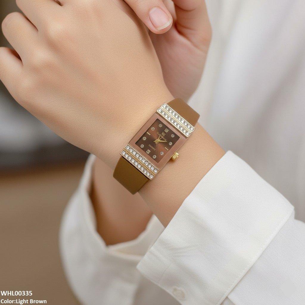 WHL00335 BWS Rectangle Dial  Watch - WHL