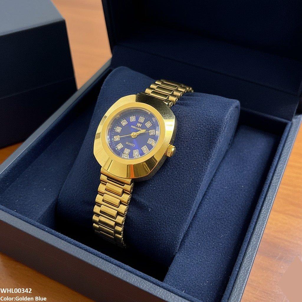 WHL00342 BWS Round Dial Link Watch - WHL