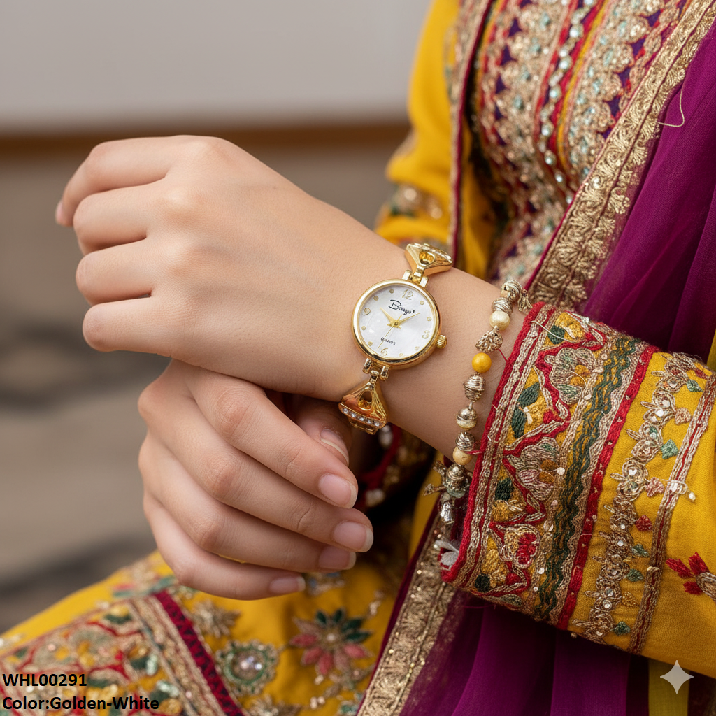 WHL00291 ZWA Imp Round Link Chain Watch - WHL