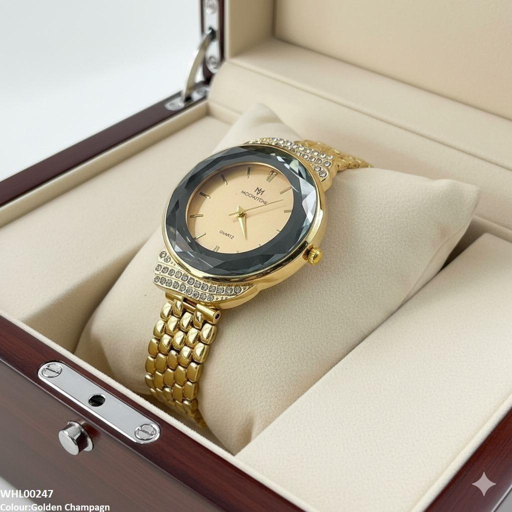 WHL00247 BWS Round Shine Dial Watch - WHL