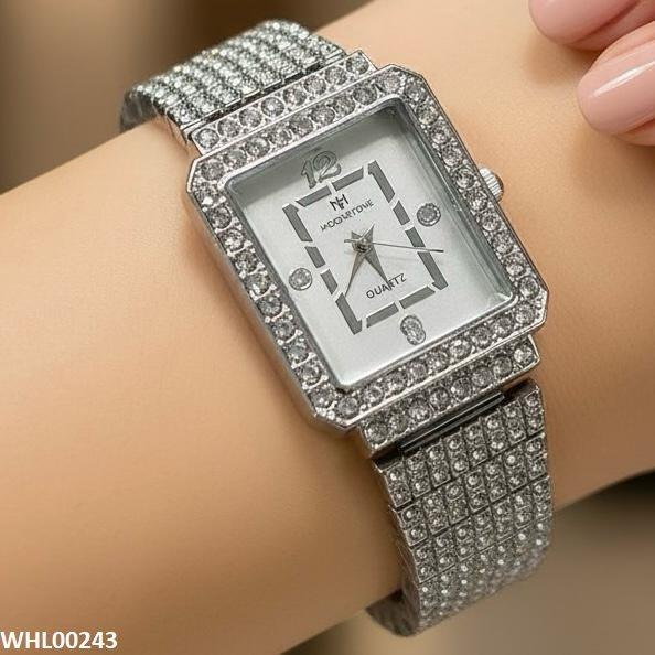 WHL00243 BWS Rectangle Dial Watch - WHL