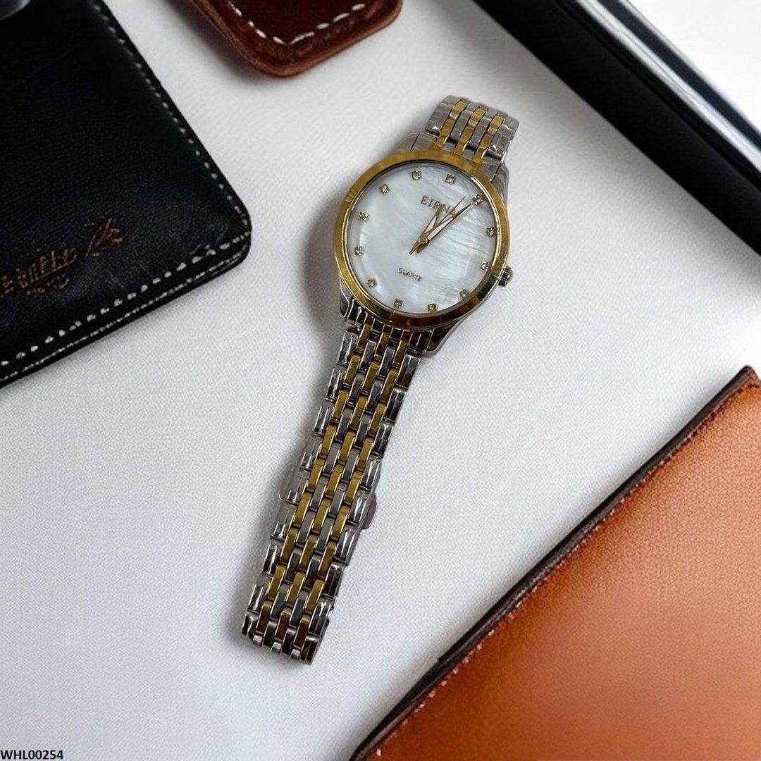 WHL00254 IWA White Dial Crystal Watch - WHL