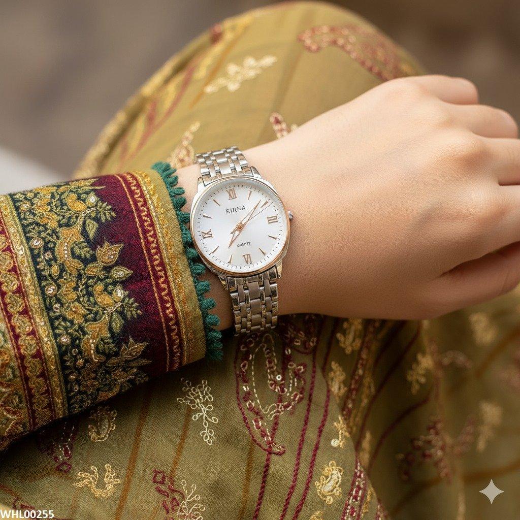 WHL00255 IWA Gold-Tone Wrist Watch - WHL