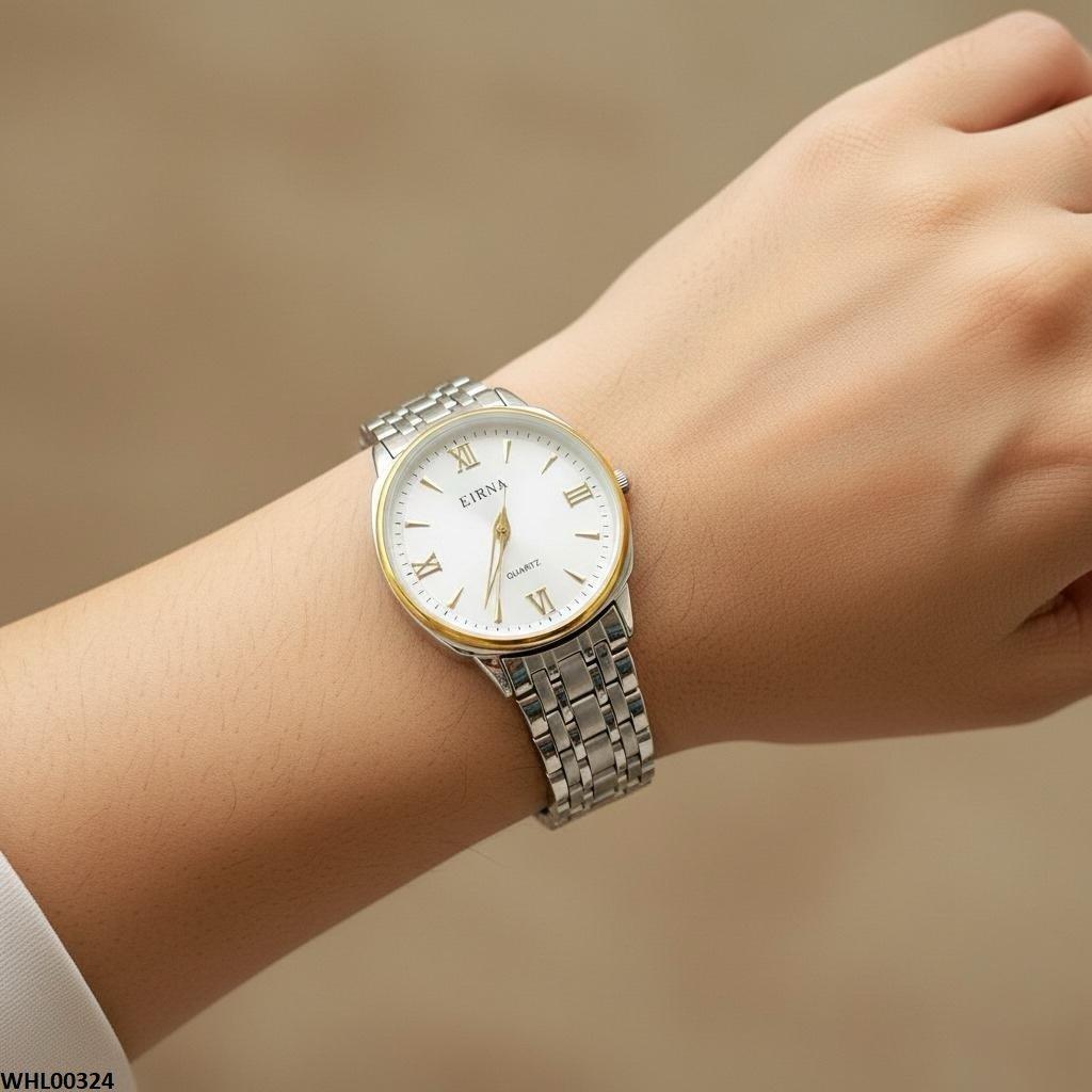 WHL00324 IWA Round Link Chain Watch - WHL