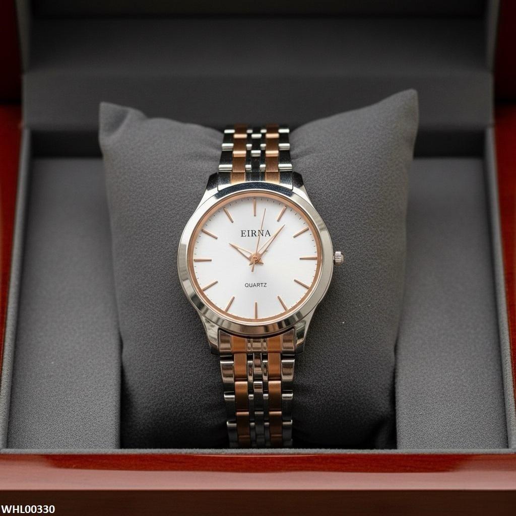 WHL00330 IWA Round Dial Link Chain Watch - WHL