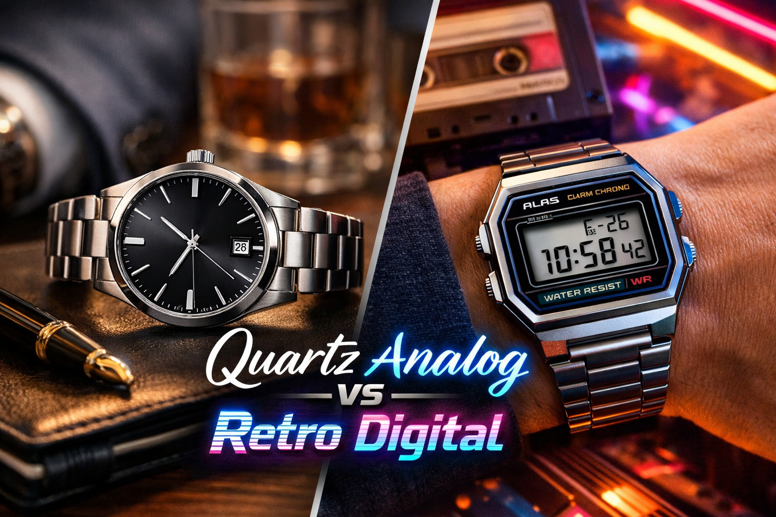 Should I Buy a Quartz Analog Watch or a Retro Digital Watch in 2026?