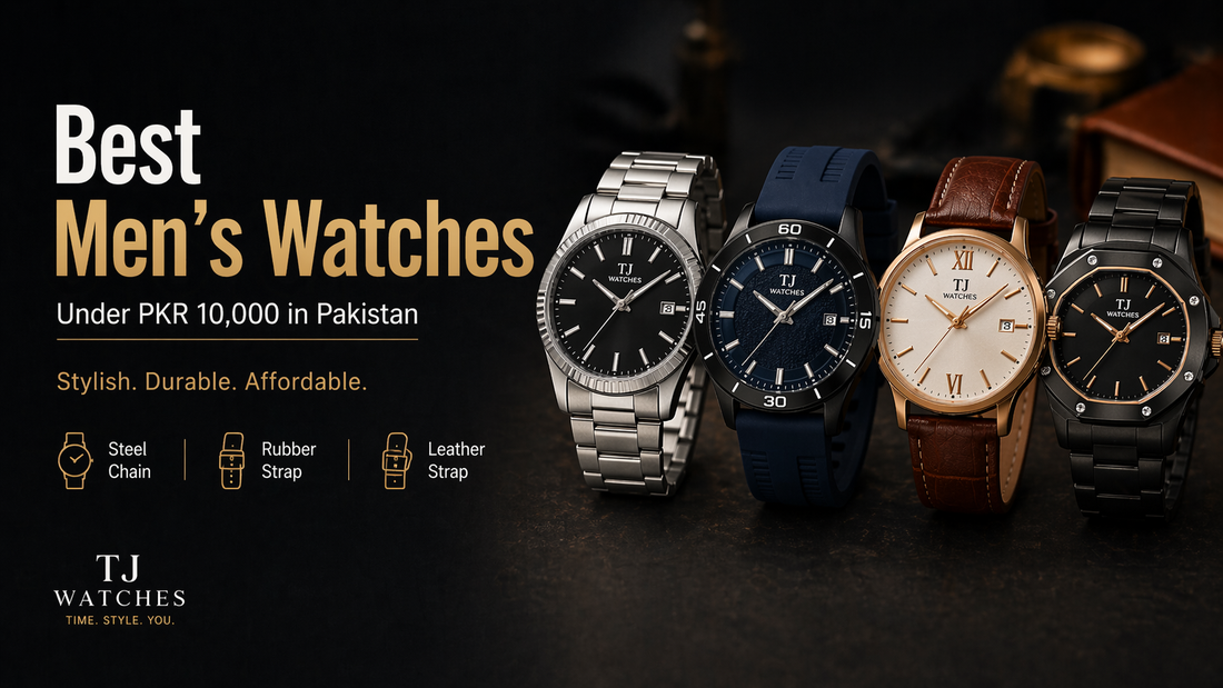 Best Men’s Watches Under PKR 10,000 in Pakistan