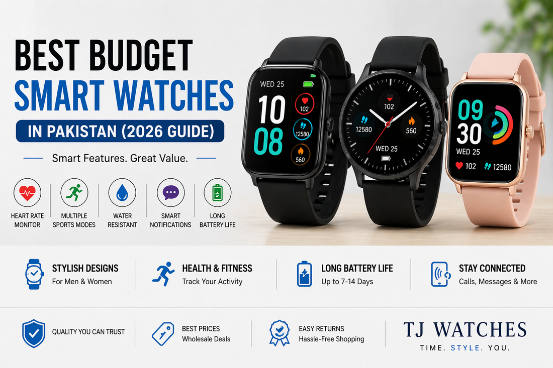 Best Budget Smart Watches in Pakistan