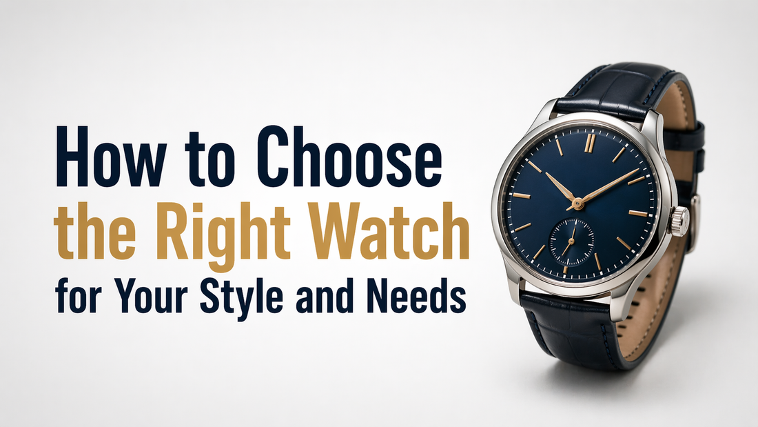 How to Choose the Right Watch for Your Style and Needs