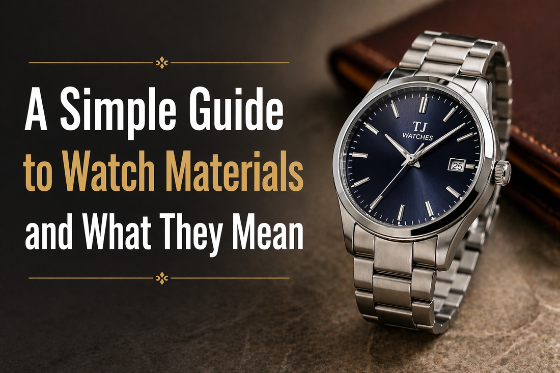 A Simple Guide to Watch Materials and What They Mean
