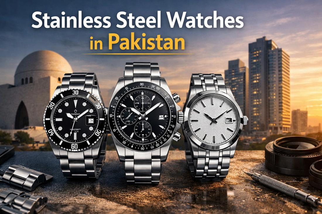 Stainless Steel Watches in Pakistan