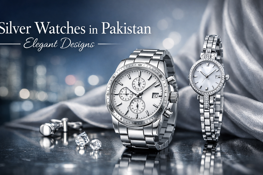 Silver Watches in Pakistan – Elegant Designs