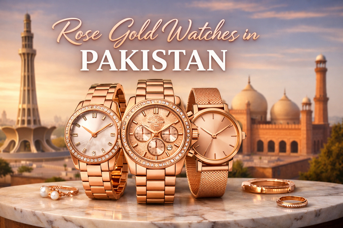 Rose Gold Watches in Pakistan