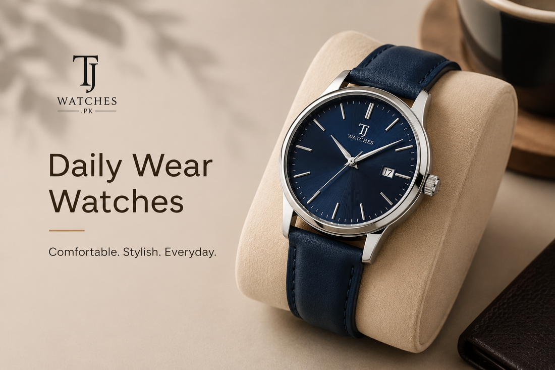 Daily Wear Watches in Pakistan with Comfortable Stylish Design