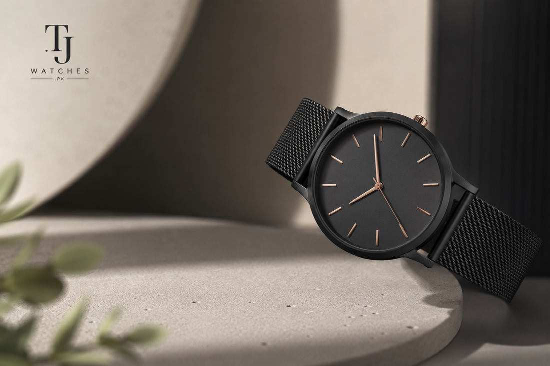 Matte Finish Watches in Pakistan with Modern Soft Design Look