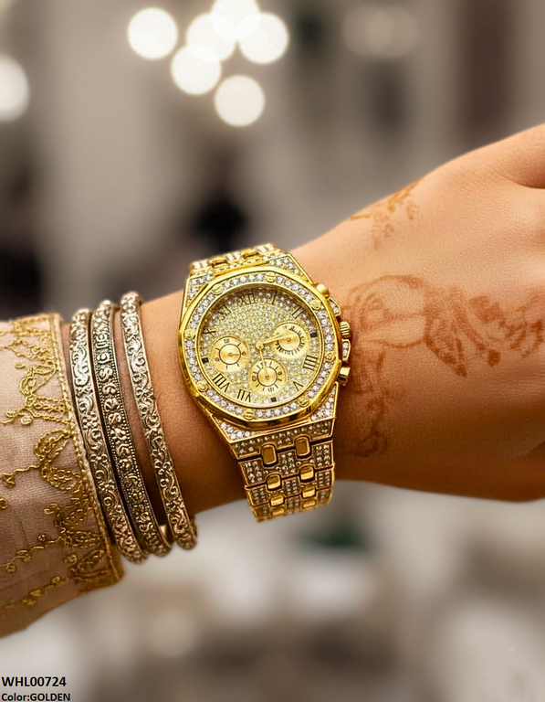 WHL00724 HWR Round Dial Women's Watch - WHL