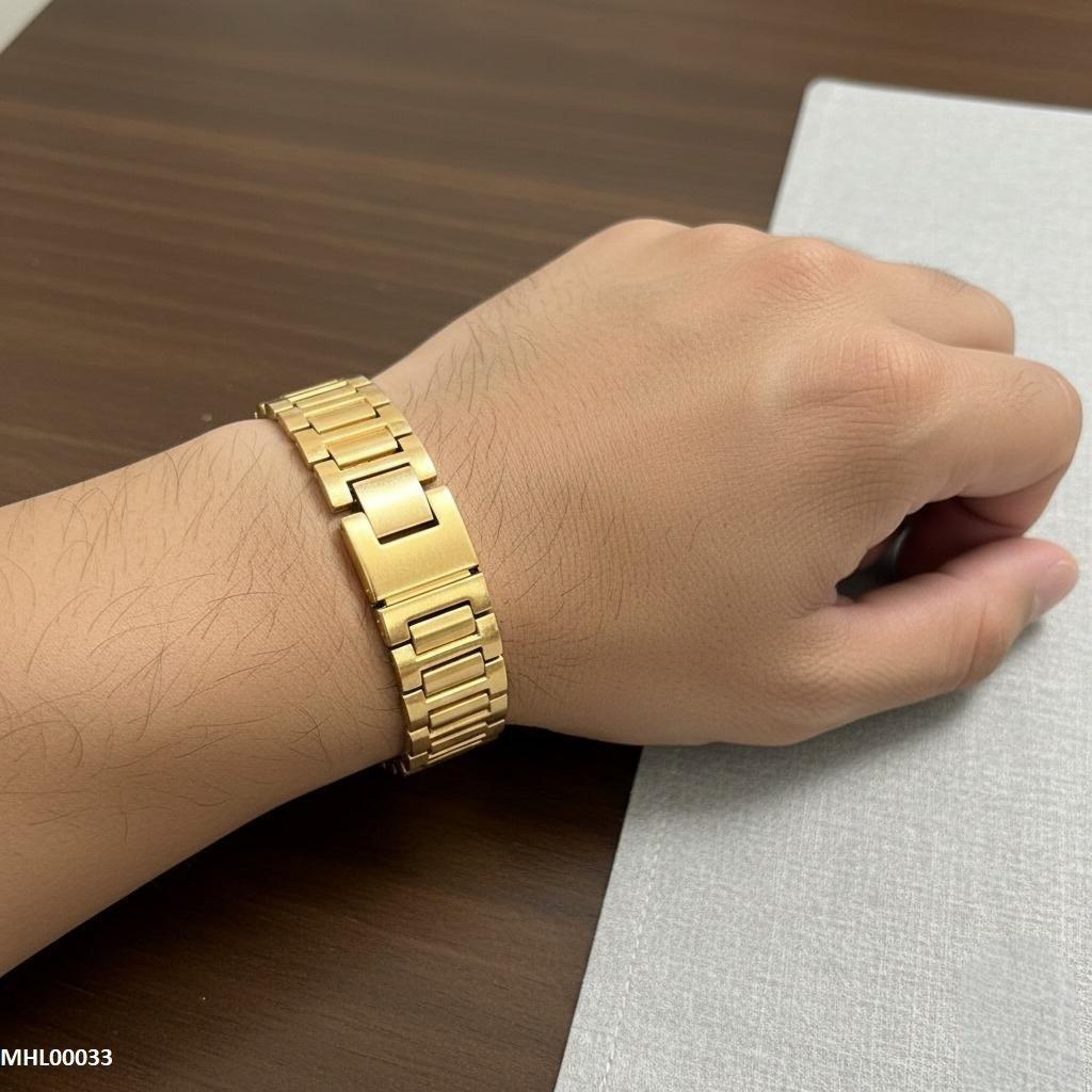 MHL00033 IWA Octagon Champagne Dial Men's Watch - MHL