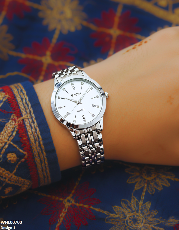 WHL00700 ZWA Round Stone Dial Women's Watch - WHL