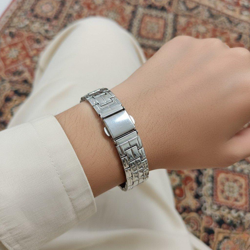 WHL00396 IWA Two-Tone Round Analog Dial Women's Watch - WHL