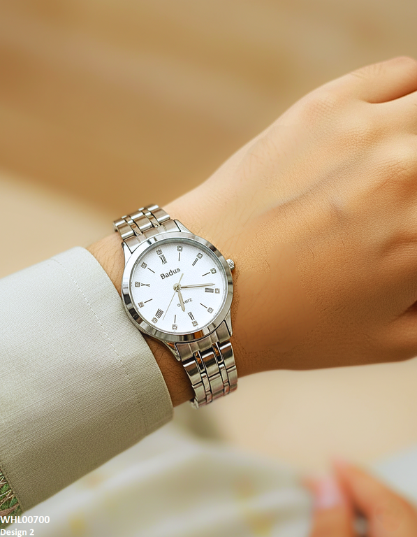 WHL00700 ZWA Round Stone Dial Women's Watch - WHL
