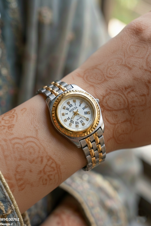 WHL00762 IWA Round Stone Dial Women's Watch - WHL