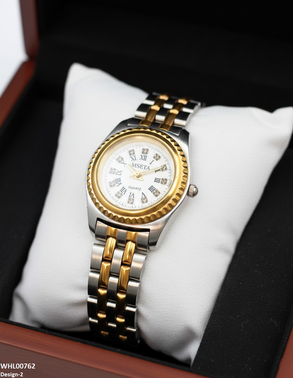 WHL00762 IWA Round Stone Dial Women's Watch - WHL
