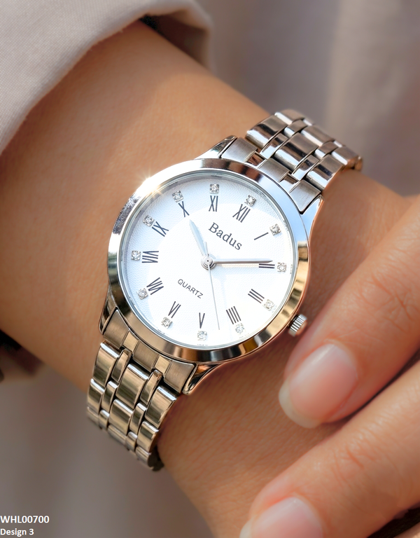 WHL00700 ZWA Round Stone Dial Women's Watch - WHL