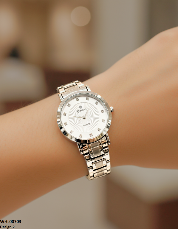 WHL00703 ZWA Round Stone Dial Women's Watch - WHL