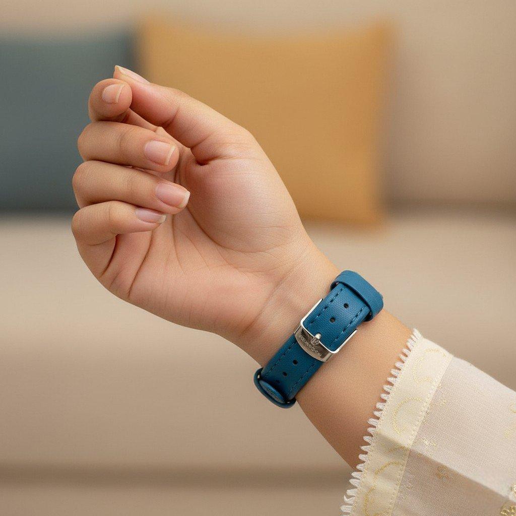 WHL00351 ZWA Round Rhinestone Dial Women's Watch - WHL