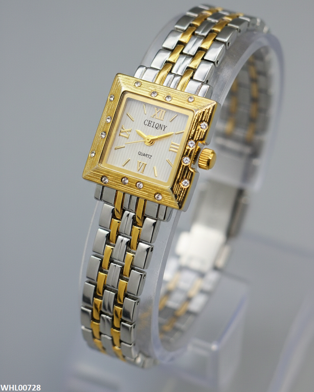 WHL00728 HWR Square Dial Women's Watch - WHL