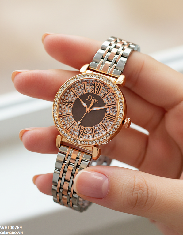 WHL00769 ZWA Round Dial Women's Watch - WHL