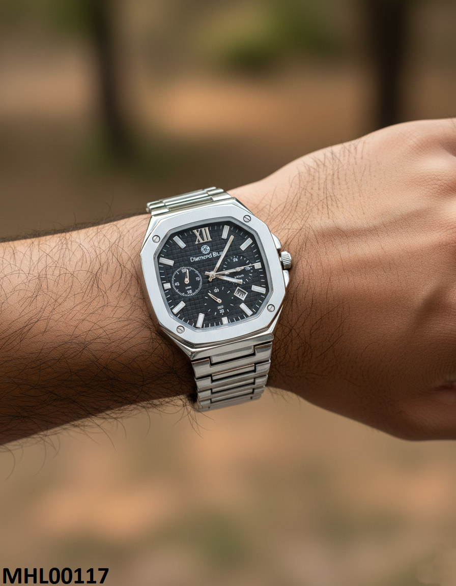 MHL00117 HWR Hexagon Dial Men's Watch - MHL