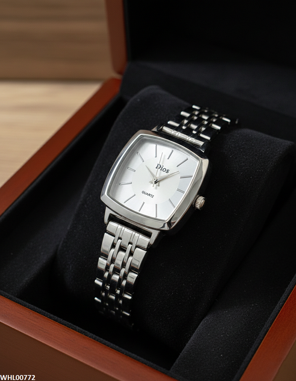 WHL00772 ZWA Square Dial Women's Watch - WHL