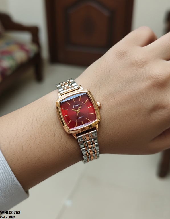 WHL00768 ZWA Square Dial Women's Watch - WHL