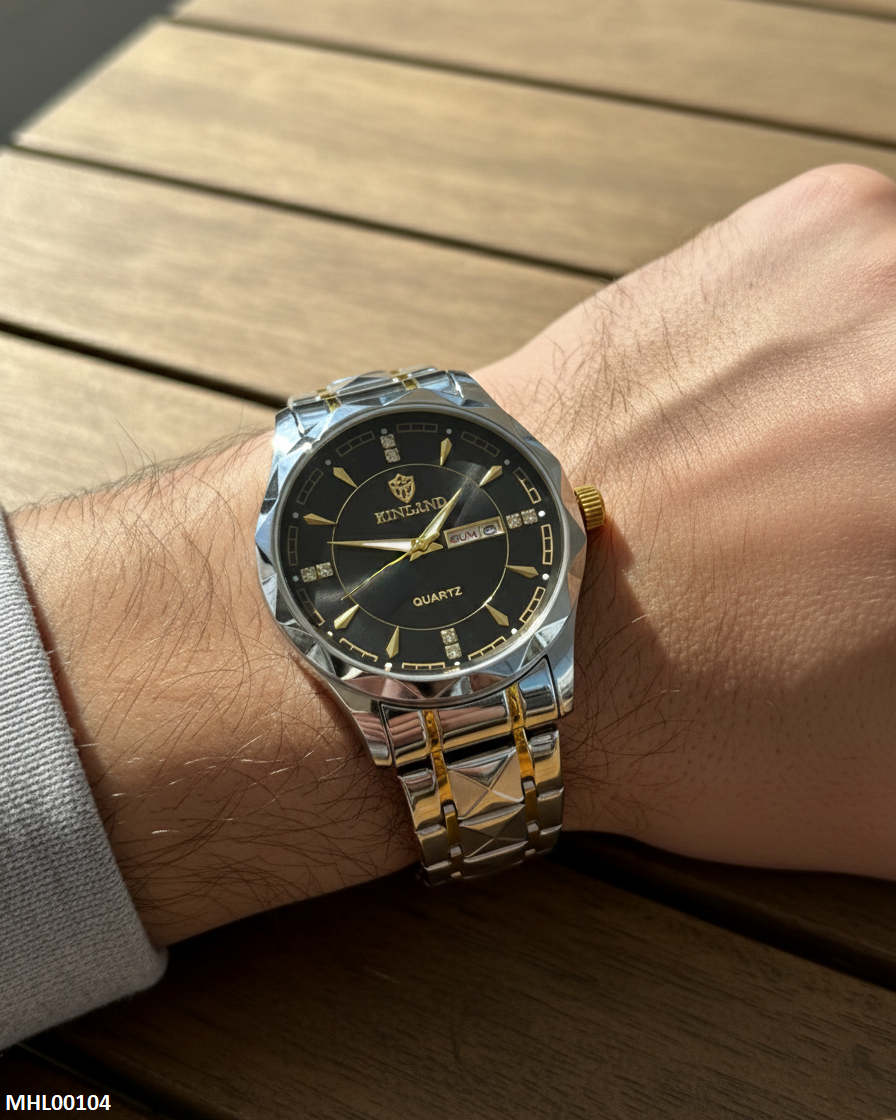 MHL00104 HWR Round Grey Dial Men's Watch - MHL