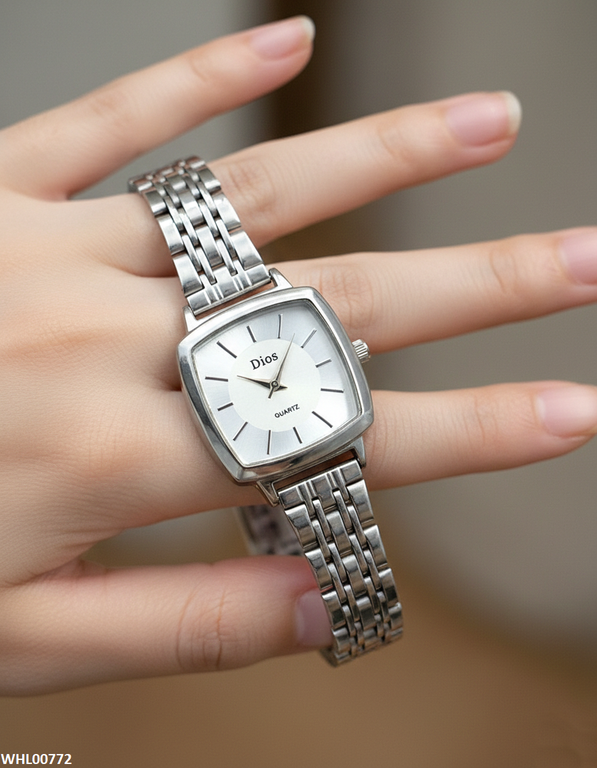 WHL00772 ZWA Square Dial Women's Watch - WHL