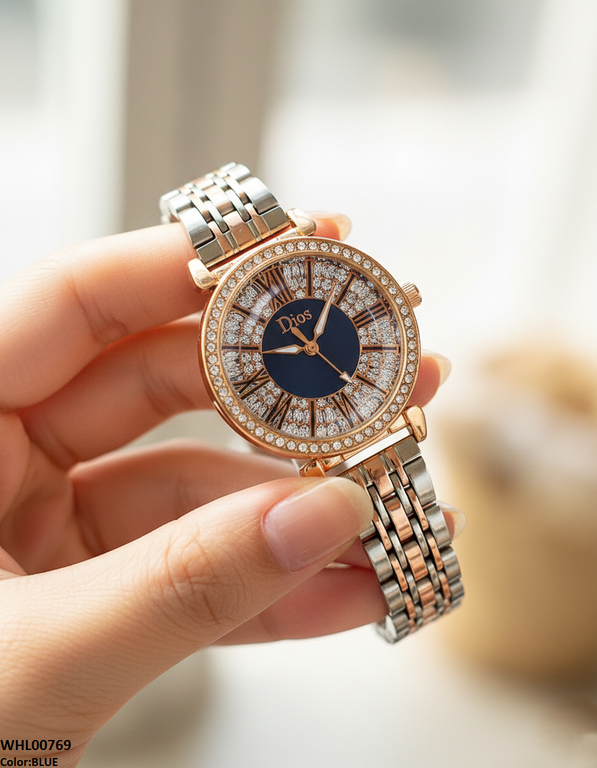 WHL00769 ZWA Round Dial Women's Watch - WHL