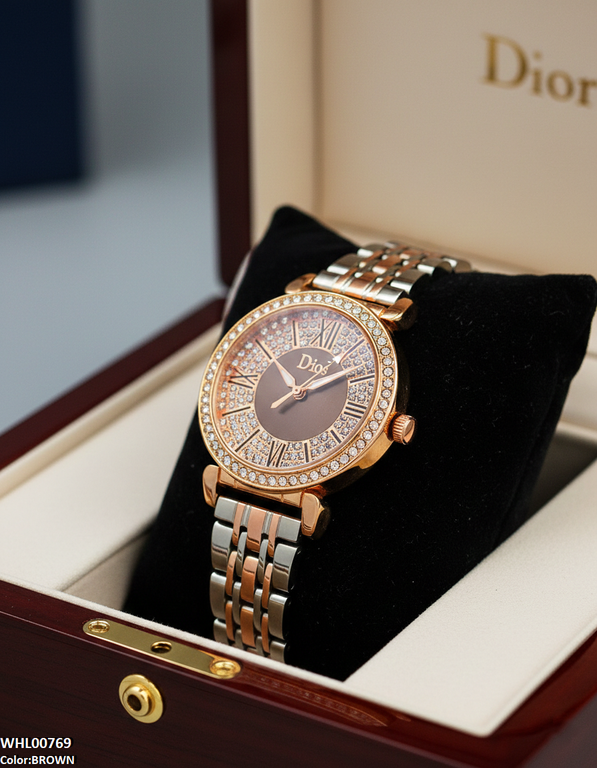 WHL00769 ZWA Round Dial Women's Watch - WHL