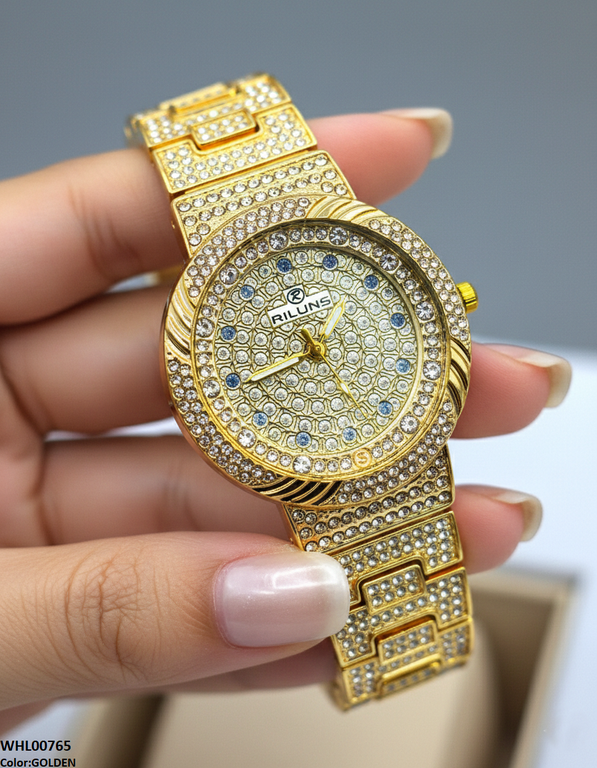 WHL00765 ZWA Double Round Bezel Women's Watch - WHL