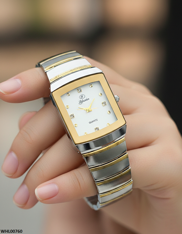 WHL00760 IWA Square Stone Dial Women's Watch - WHL