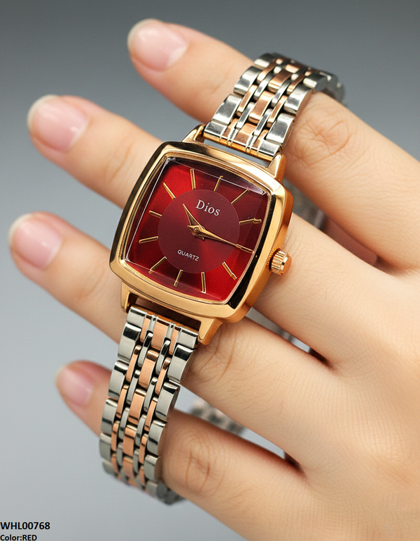 WHL00768 ZWA Square Dial Women's Watch - WHL