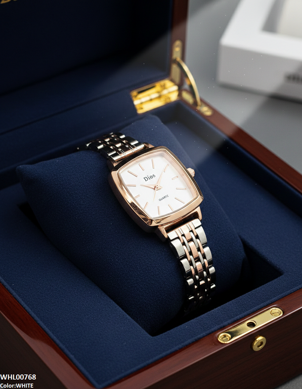 WHL00768 ZWA Square Dial Women's Watch - WHL