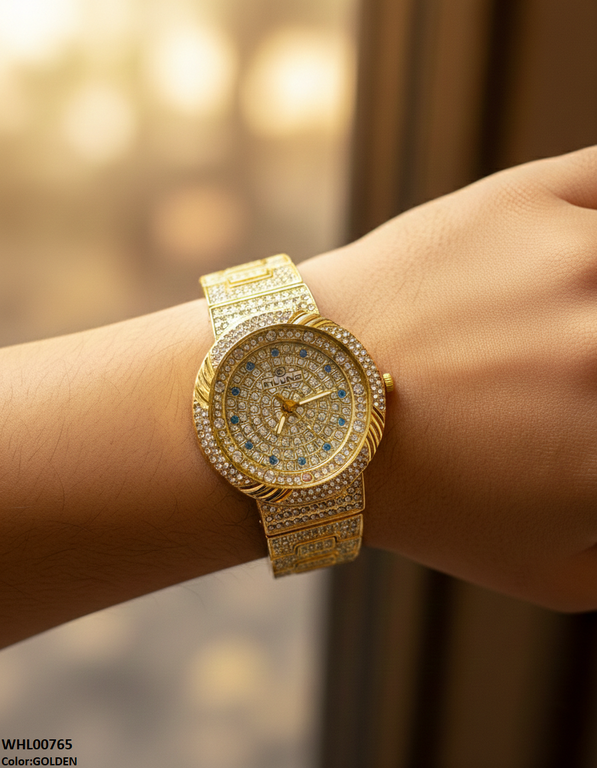 WHL00765 ZWA Double Round Bezel Women's Watch - WHL