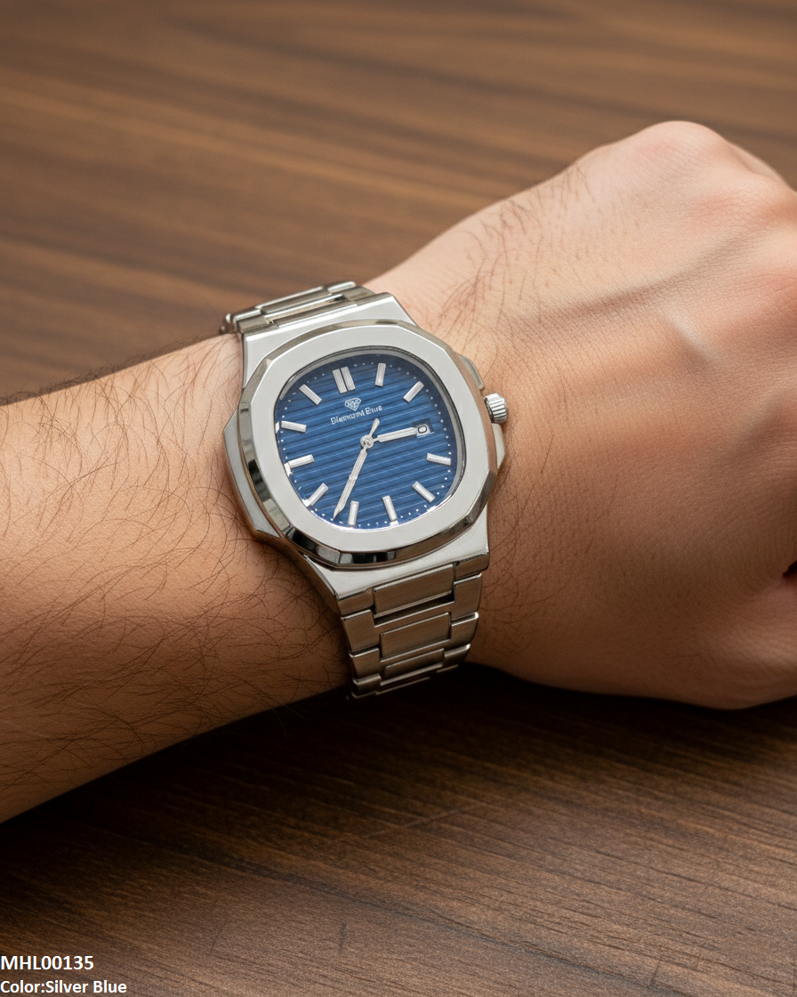 MHL00135 HWR Hexagon Bezel Men's Watch - MHL