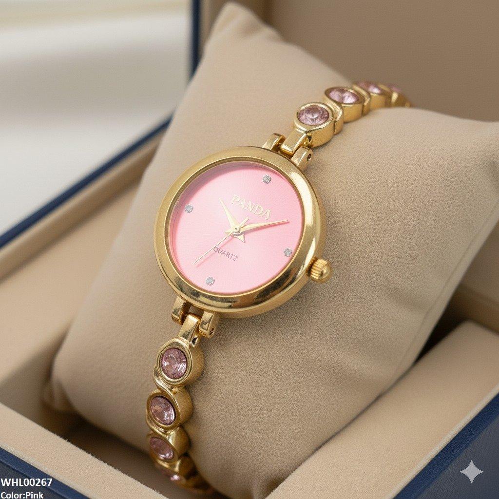 WHL00267 ZWA Rosy Glamour Dial Watch - WHL