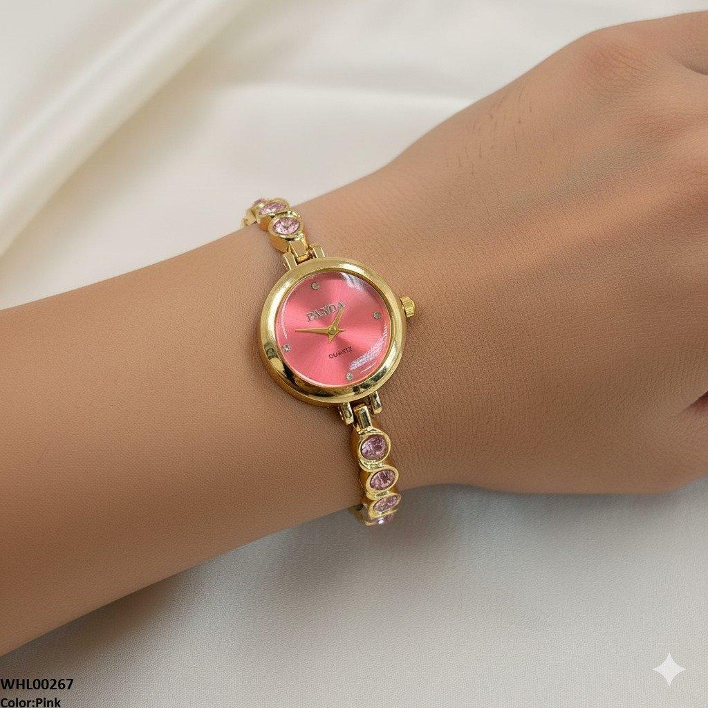 WHL00267 ZWA Rosy Glamour Dial Watch - WHL