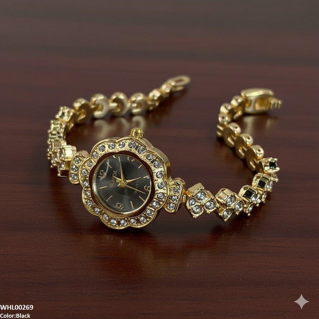 WHL00269 ZWA Flower-Shaped Bezel Watch - WHL