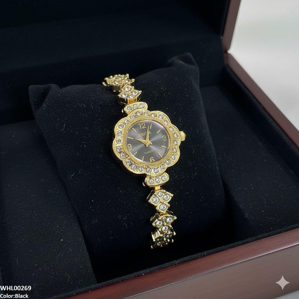 WHL00269 ZWA Flower-Shaped Bezel Watch - WHL